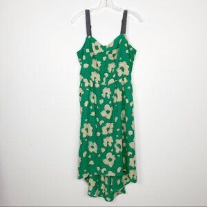 I Heart Ronson green floral dress. xs